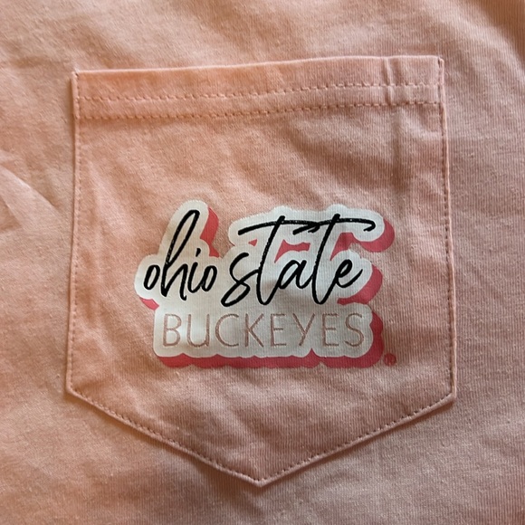Ohio state buckeyes floral champion brand t shirt - Picture 4 of 4